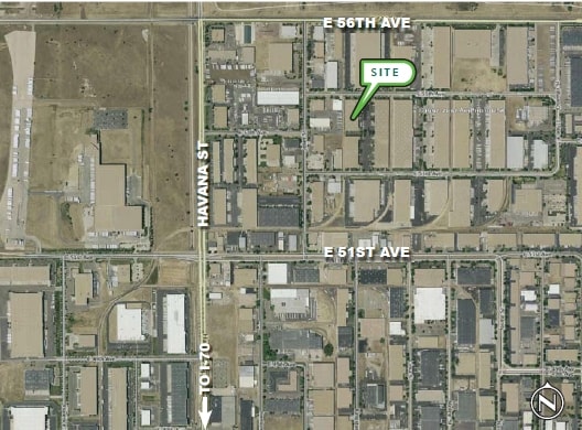 11100 E 55th Ave, Denver, CO for lease - Aerial - Image 2 of 5