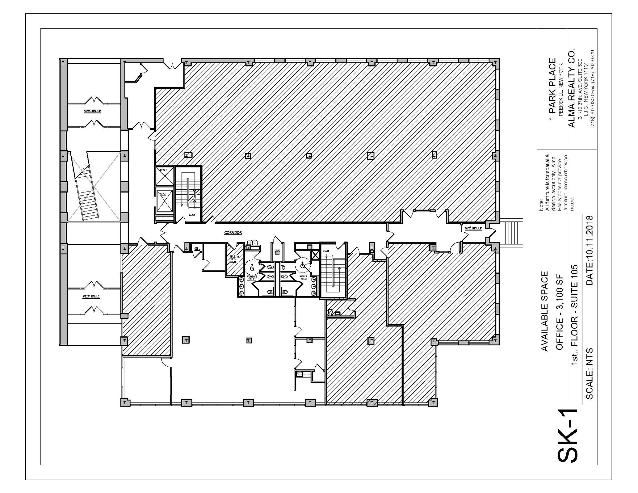 1 Park Pl, Peekskill, NY 10566 - Park Place: Prime Office Build-to-Suit ...