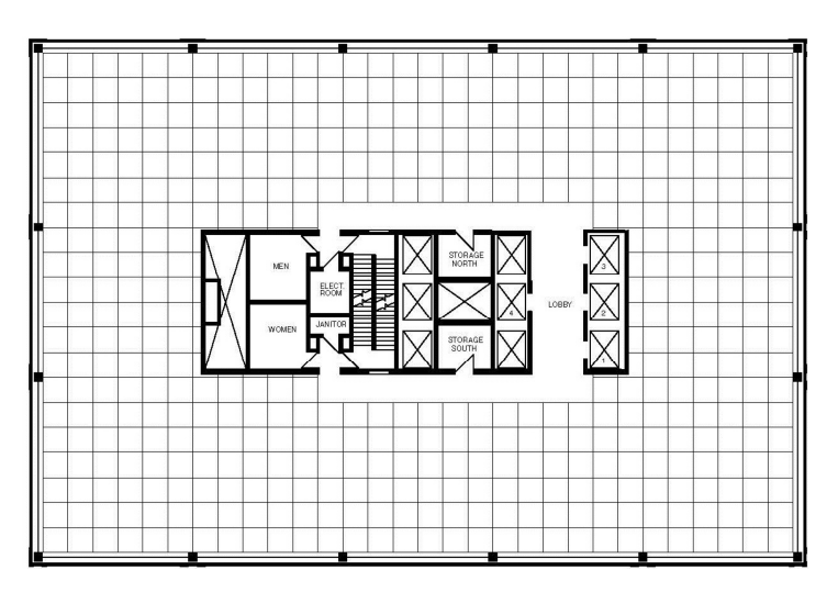 10088 102 Ave NW, Edmonton, AB for lease Floor Plan- Image 1 of 1