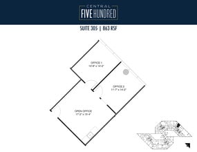 500 N Central Expy, Plano, TX for lease Floor Plan- Image 1 of 1