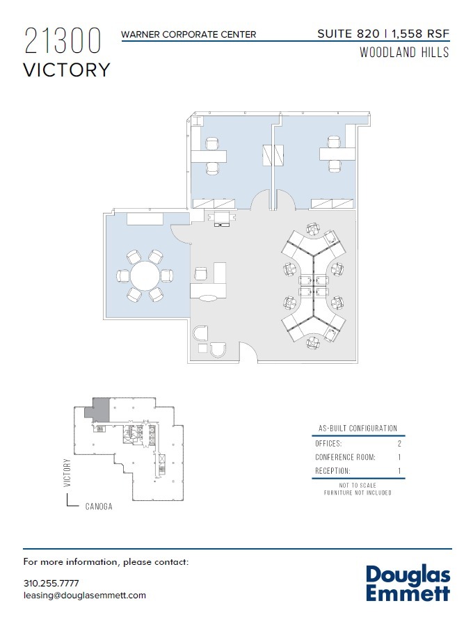 21300 Victory Blvd, Woodland Hills, CA for lease Floor Plan- Image 1 of 1