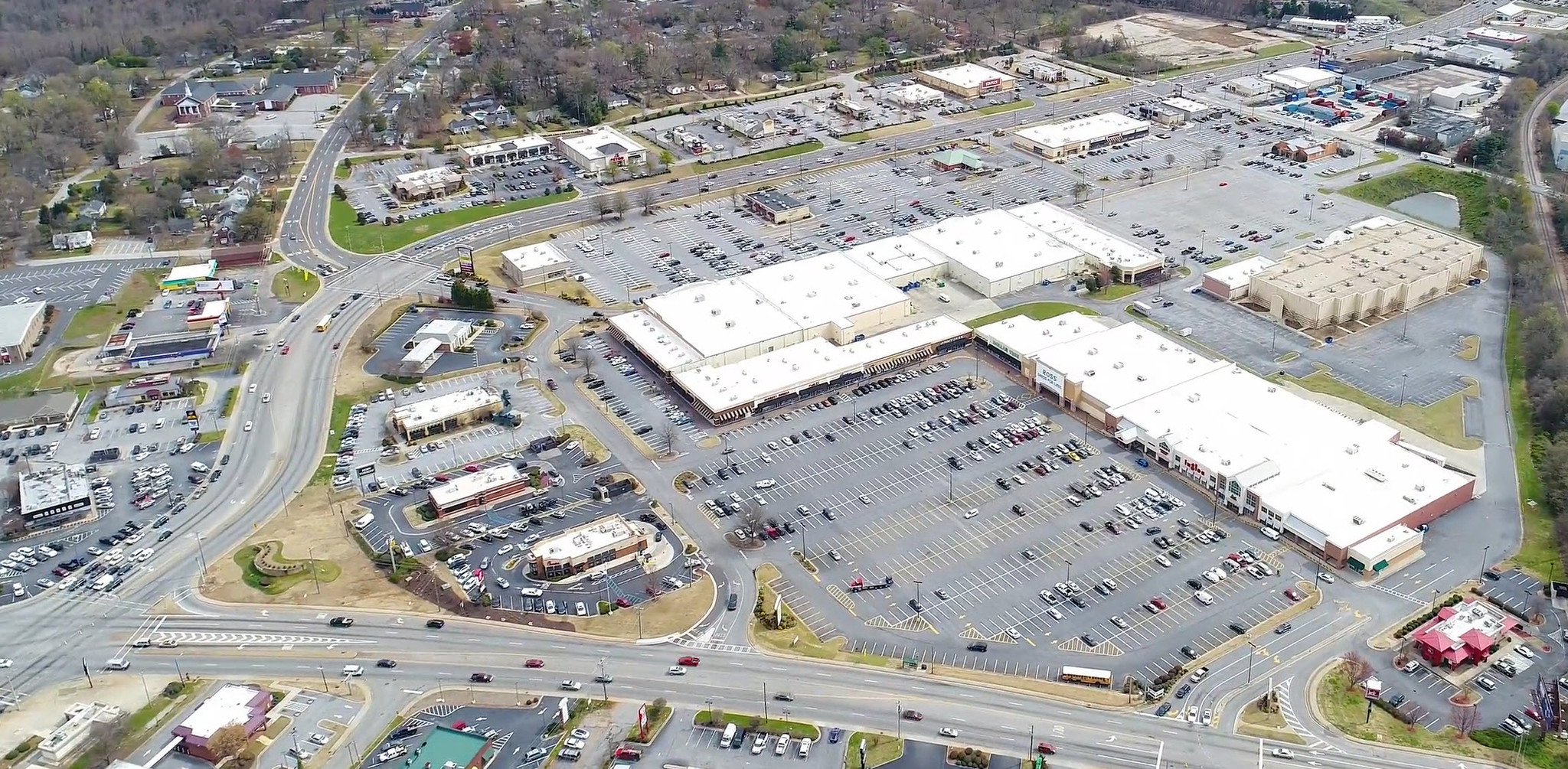 1494-1530 Poinsett Hwy, Greenville, SC for lease Aerial- Image 1 of 3