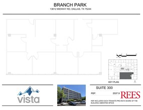 13740 Midway Rd, Farmers Branch, TX for lease Site Plan- Image 1 of 1