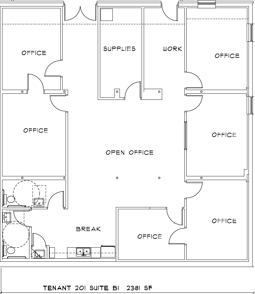 207 W Main St, Christiansburg, VA for lease Floor Plan- Image 1 of 17