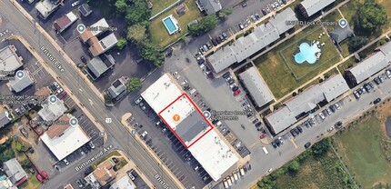 957 Bristol Pike, Cornwells Heights, PA for lease Aerial- Image 1 of 3