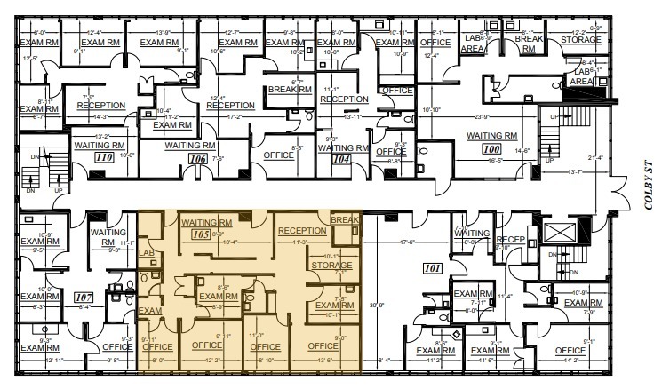 3000 Colby St, Berkeley, CA for lease Floor Plan- Image 1 of 1