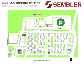 2015-2413 Aloma Ave, Winter Park, FL for lease Site Plan- Image 1 of 1