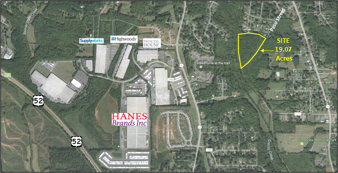 Paso Street& Broad St, Rural Hall, NC 27045