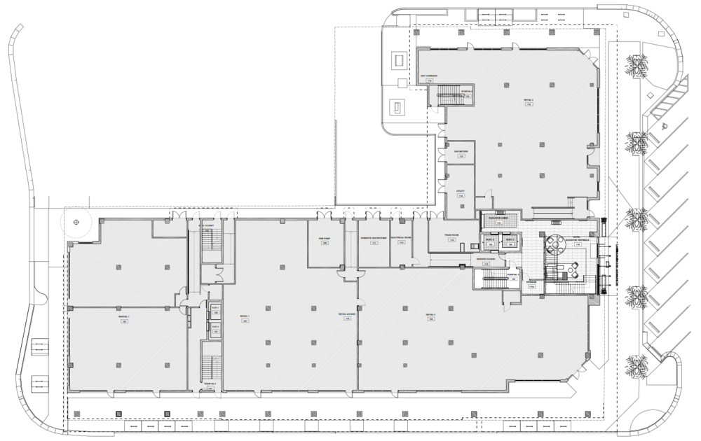 212 SE 1st St, Gainesville, FL for lease Floor Plan- Image 1 of 5