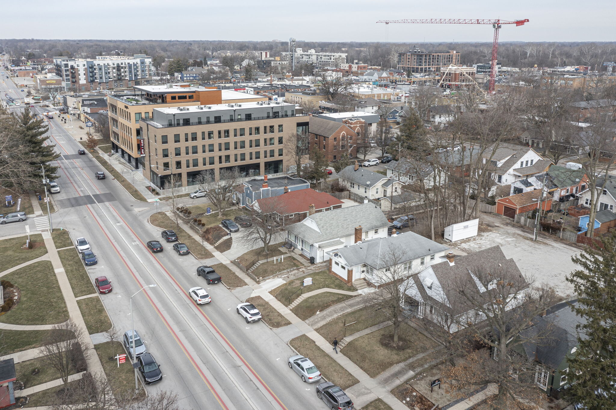 6163 N College Ave, Indianapolis, IN for sale Aerial- Image 1 of 19