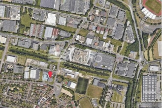 Bondoufle, ESS - AERIAL map view