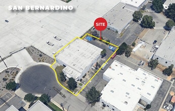 619 S Allen St, San Bernardino, CA - AERIAL map view
