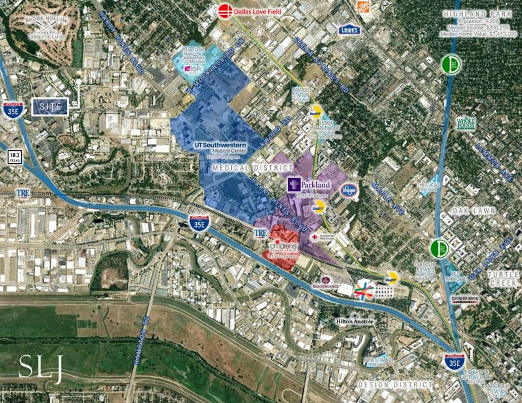 1459 Prudential Dr, Dallas, TX for sale - Aerial - Image 3 of 6