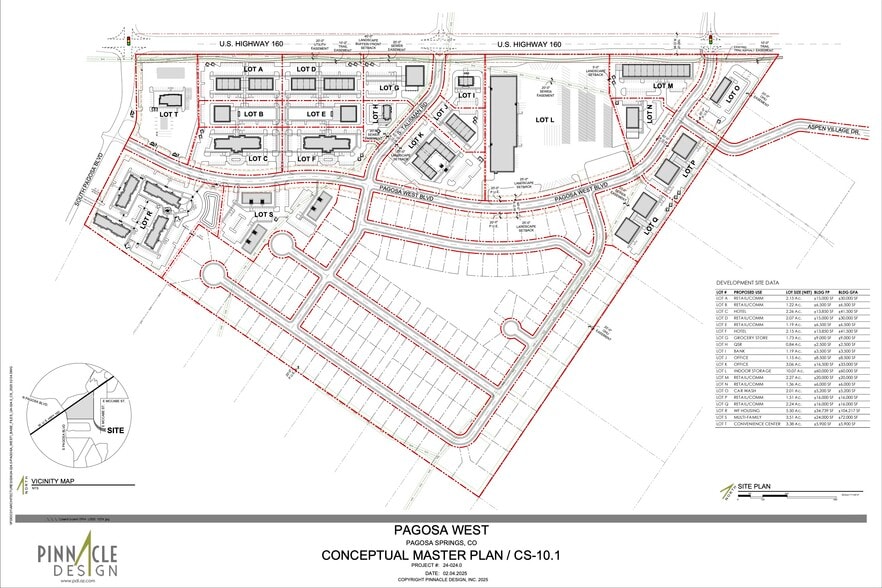 Highway 160 Land (4 way lighted intersections), Pagosa Springs, CO for sale - Other - Image 2 of 17