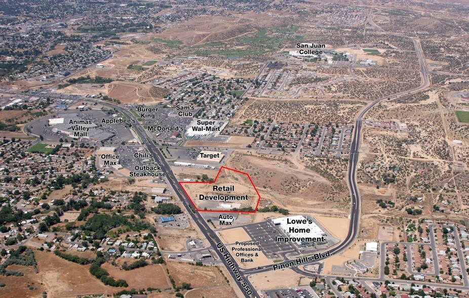 5150 E Main St, Farmington, NM for lease - Aerial - Image 2 of 8