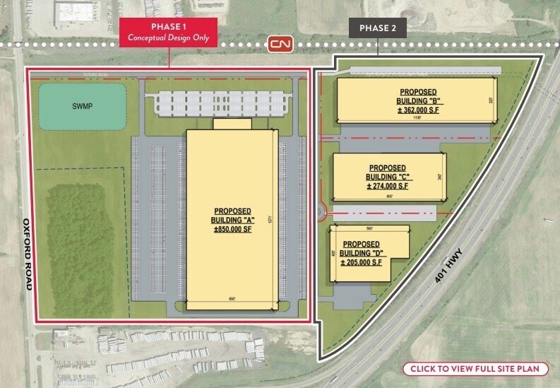 714914 Oxford Road 4, Woodstock, ON for lease - Site Plan - Image 2 of 8