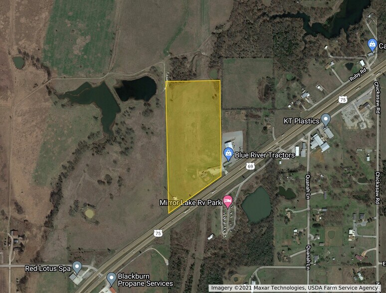 8087 Hwy 69, 75, Calera, OK 74730