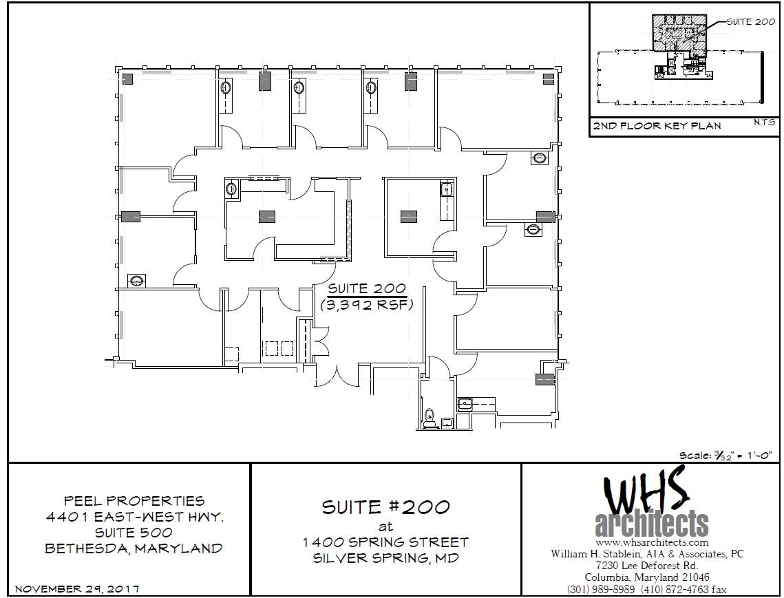 1400 Spring St, Silver Spring, MD for lease Floor Plan- Image 1 of 1