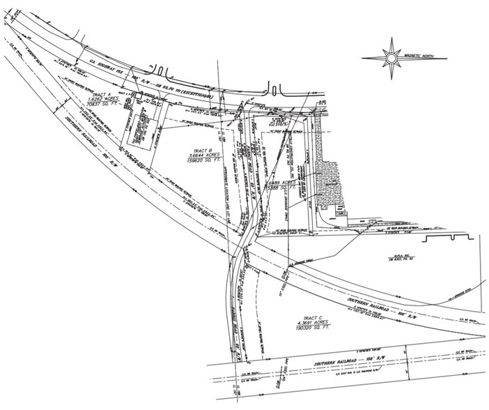 Highway 155 S, Mcdonough, GA for sale - Plat Map - Image 2 of 2