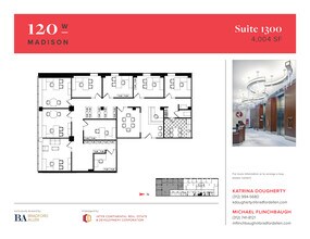 120 W Madison St, Chicago, IL for lease Floor Plan- Image 1 of 5