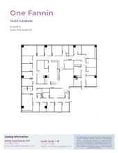 7400 Fannin St, Houston, TX for lease Floor Plan- Image 1 of 1