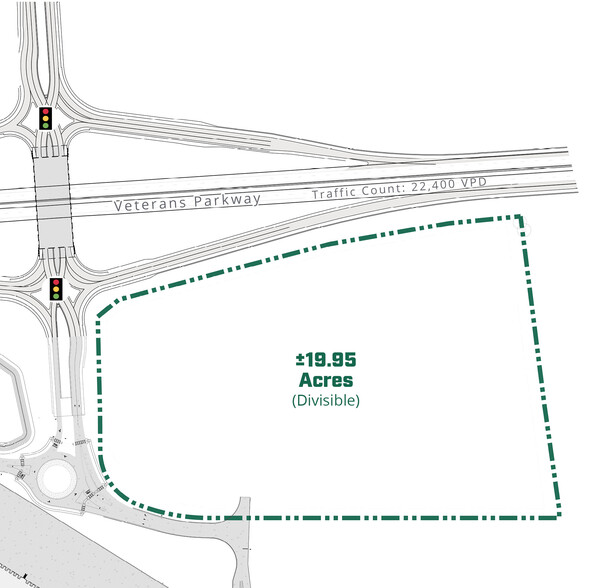 Veterans Parkway, Savannah, GA for lease - Site Plan - Image 3 of 5