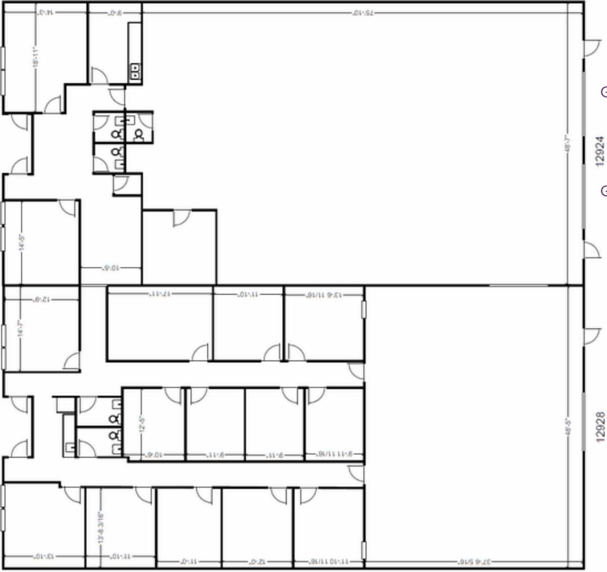 13300 McCormick Dr, Tampa, FL for lease Floor Plan- Image 1 of 2