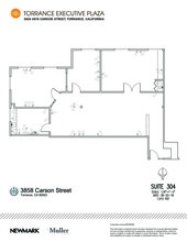 3848 W Carson St, Torrance, CA for lease Floor Plan- Image 1 of 1