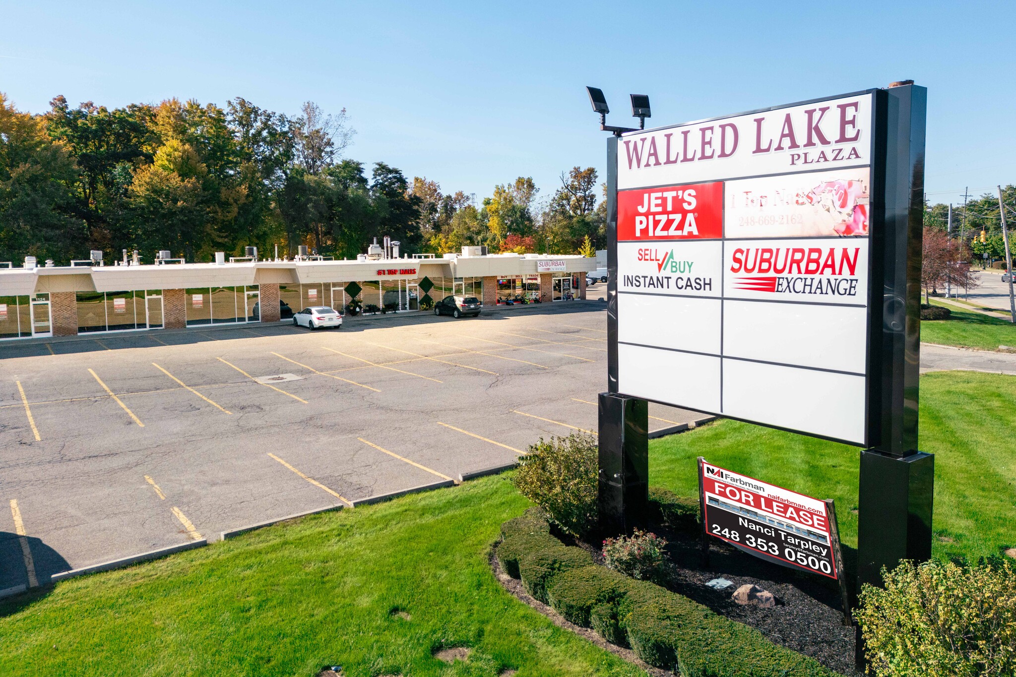 1110-1126 N Pontiac Trail, Walled Lake, MI for lease Building Photo- Image 1 of 4