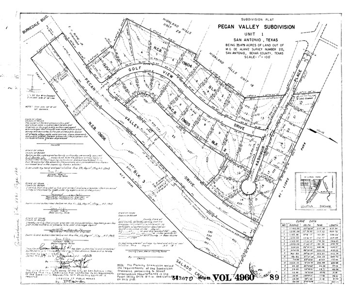 4500 Pecan Valley Dr, San Antonio, TX for sale - Plat Map - Image 3 of 3