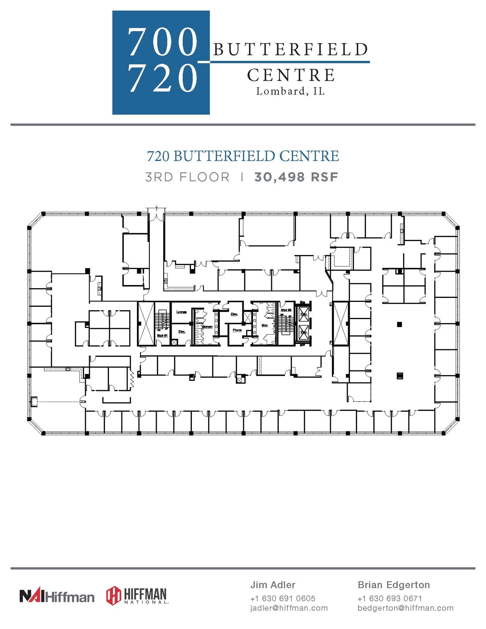 720 E Butterfield Rd, Lombard, IL for lease Floor Plan- Image 1 of 1