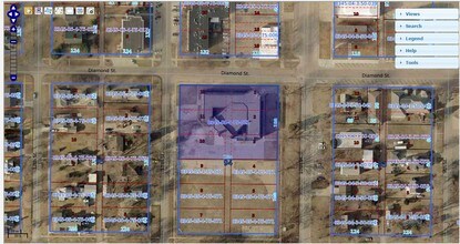 1100 10th St, Onawa, IA - AERIAL  map view