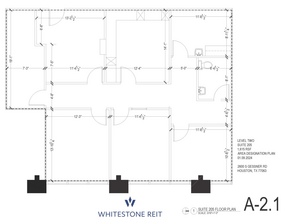 2600 S Gessner Rd, Houston, TX for lease Floor Plan- Image 1 of 1