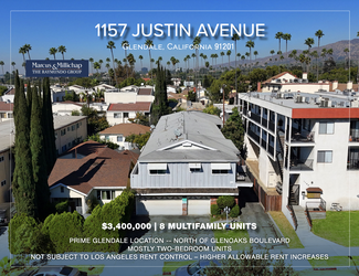 More details for 1157 Justin Ave, Glendale, CA - Multifamily for Sale