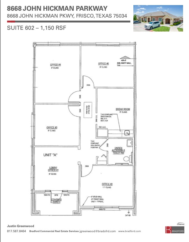 8668 John Hickman Pky, Frisco, TX 75034 - Unit 602 -  - Floor Plan - Image 1 of 6