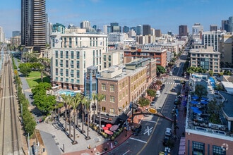 210-250 5th Ave, San Diego, CA - AERIAL  map view