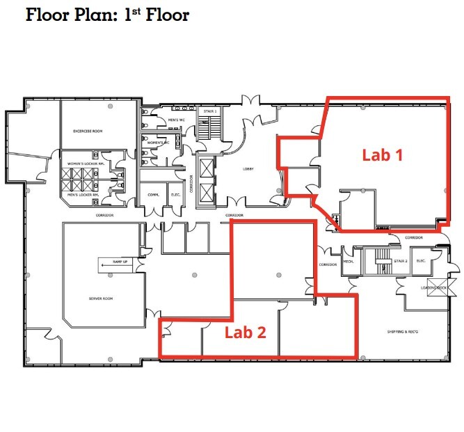 1 Chrysalis Way, Ottawa, ON for lease Floor Plan- Image 1 of 1