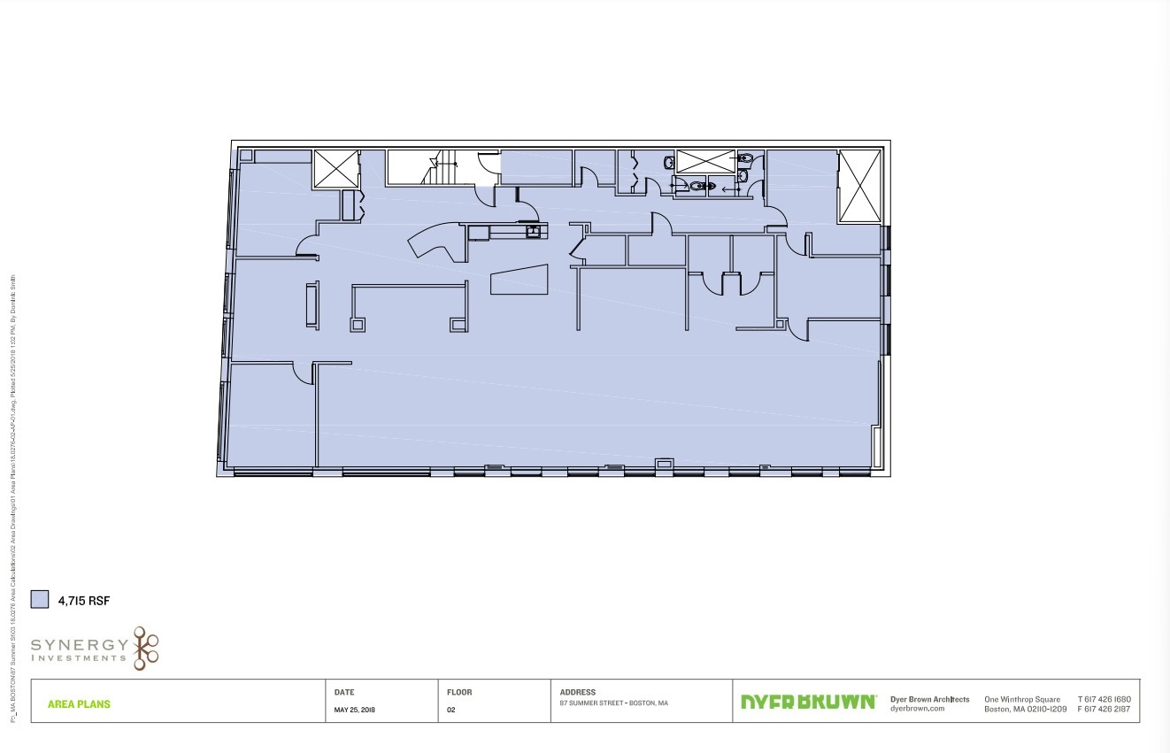 87 Summer St, Boston, MA for lease Floor Plan- Image 1 of 1