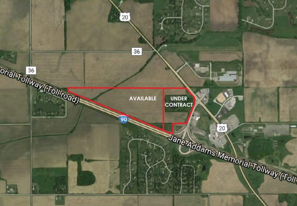 I 90 Route Map Nwc I-90 And Route 20, Hampshire, Il 60140 | Loopnet