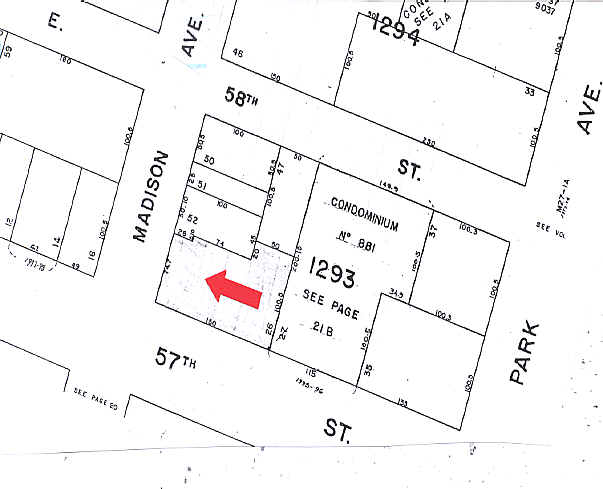 595 Madison Ave, New York, NY for sale Plat Map- Image 1 of 1