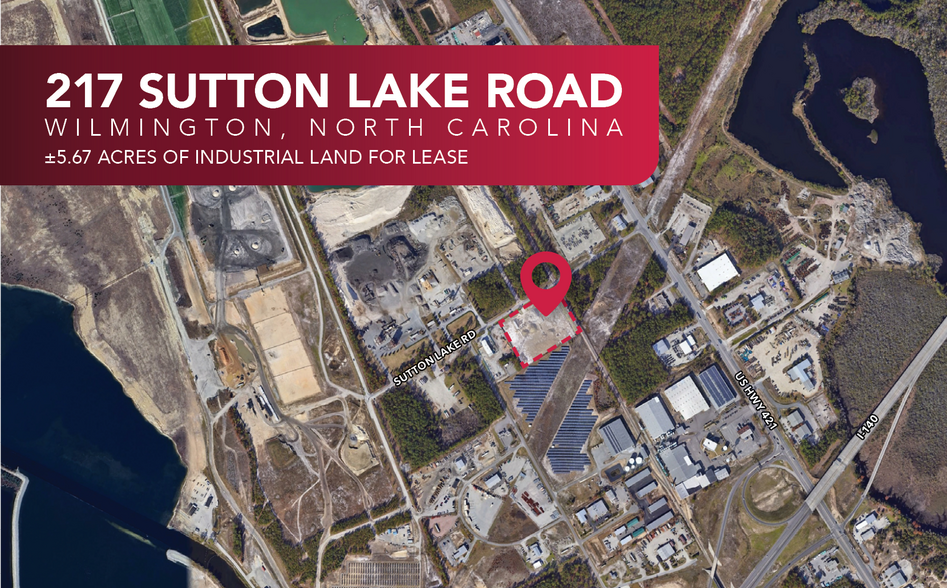 217 Sutton Lake Rd, Wilmington, NC for lease - Aerial - Image 1 of 3
