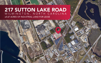 217 Sutton Lake Rd, Wilmington, NC - AERIAL map view