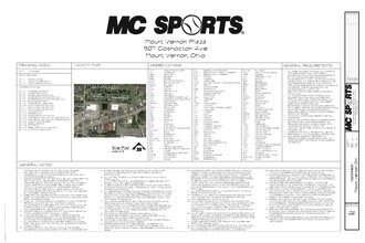 939 Coshocton Avenue, Mount Vernon, OH for lease Site Plan- Image 2 of 2