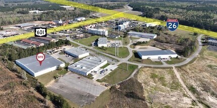 201 Regional Pky, Orangeburg, SC - AERIAL  map view