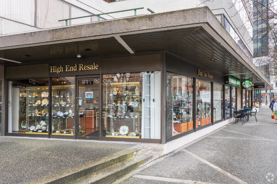 807-815 Hornby St, Vancouver, BC for lease - Building Photo - Image 3 of 6