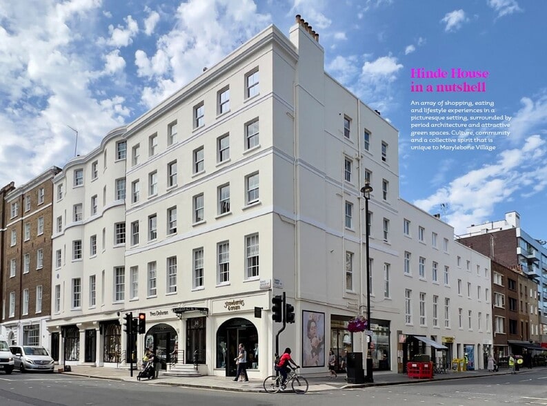 14 Hinde St, London for sale - Building Photo - Image 1 of 1