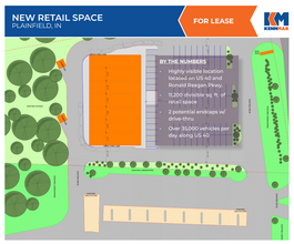 3055 E. Main Street, Plainfield, IN for lease Floor Plan- Image 1 of 2