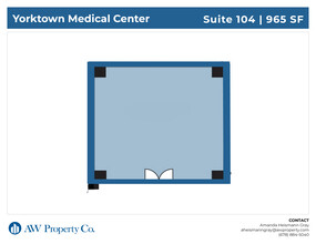 101 Yorktown Dr, Fayetteville, GA for lease Floor Plan- Image 1 of 1