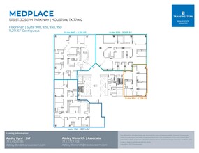 1315 St Joseph Pky, Houston, TX for lease Floor Plan- Image 2 of 2