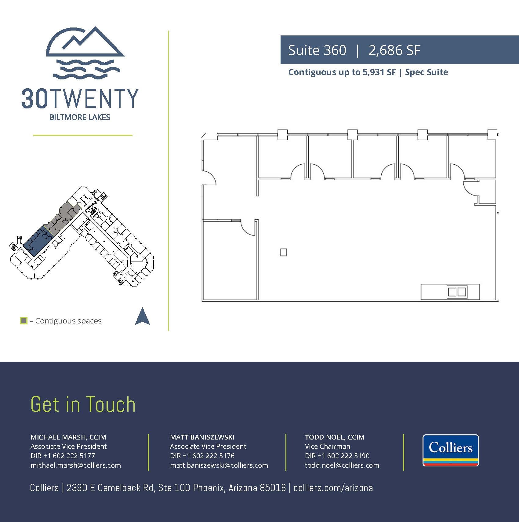 3020 E Camelback Rd, Phoenix, AZ for lease Floor Plan- Image 1 of 1